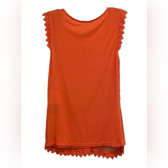 NWT Giulia Notte top in coral color. Small. Made in Italy - Picture 2 of 4
